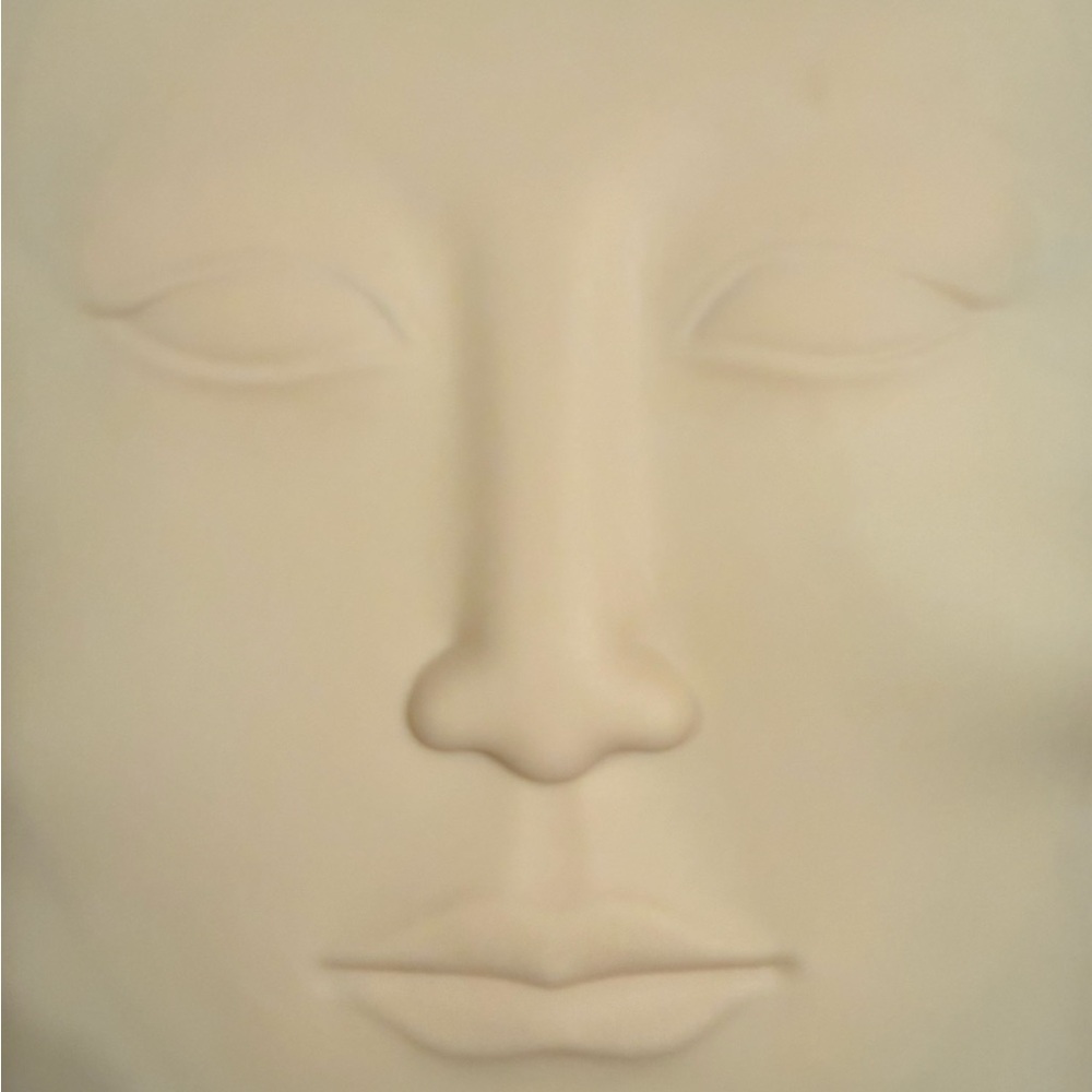 Elegant Cream Face Wall Art